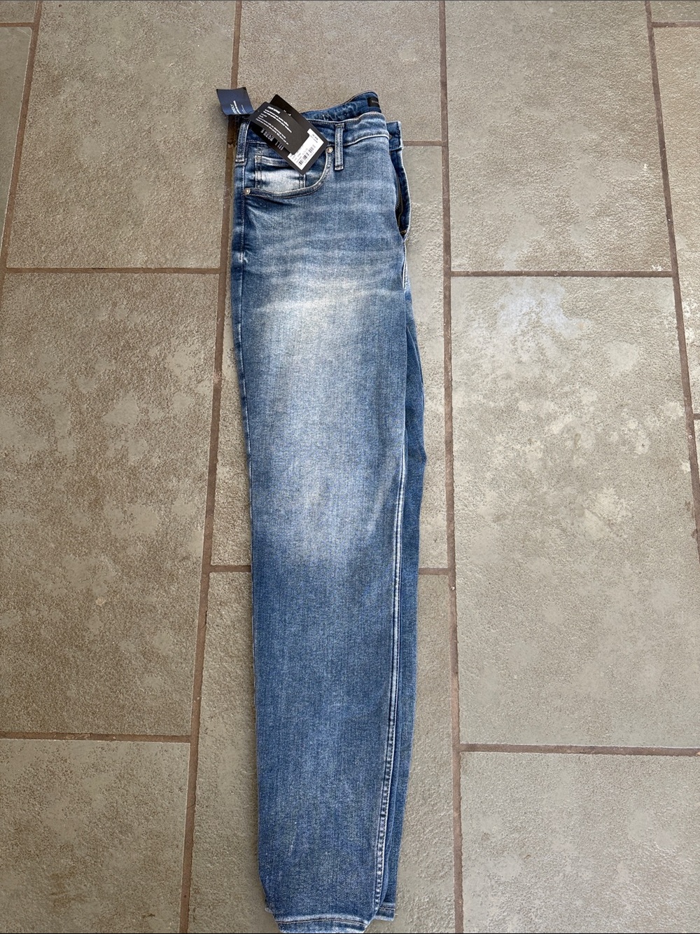 Silver Jeans Light Blue Washed Slim Straight Jeans